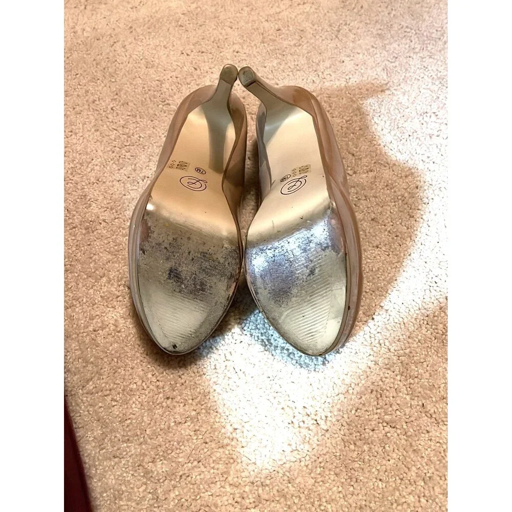 Chinese laundry 6 inch platform pumps pageant, runway, prom, nude